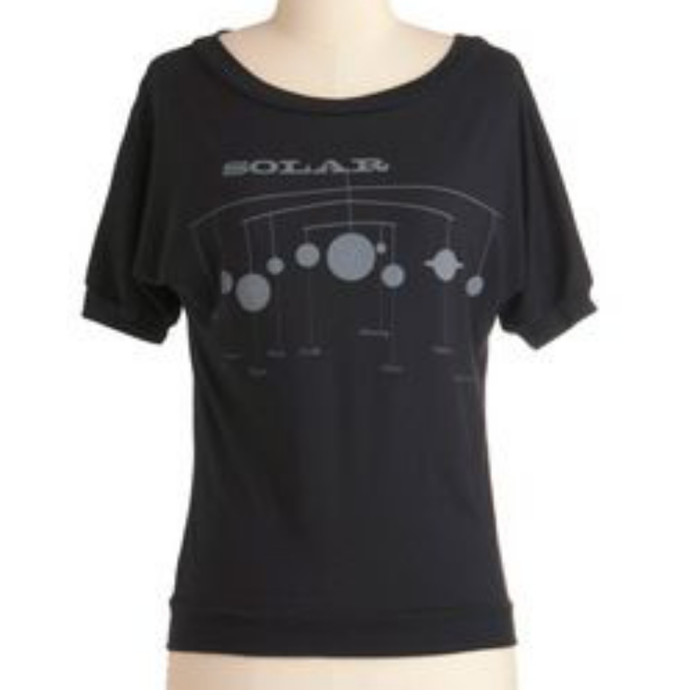 Modcloth Cosmic Chill Out Top - 4x